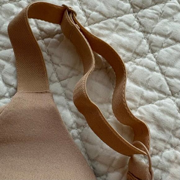 AUDEN Lightly Lined Wirefree Bra Nude Sz 36DD Intimates Lingerie Full Coverage - Picture 3 of 8